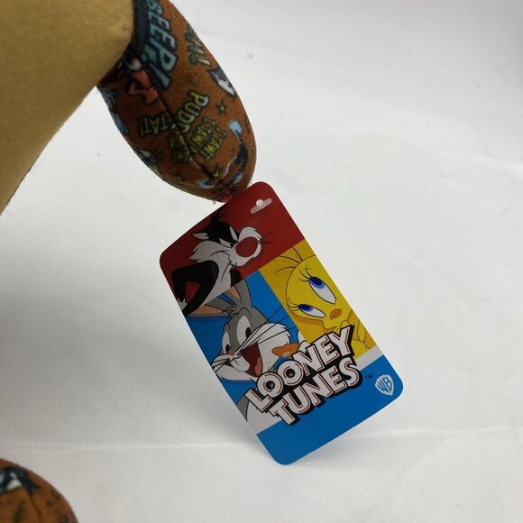 Looney Tunes Tasmanian Devil Sticker Bomb Stuffed Animal Plush Figure Toy 9” Taz - Picture 4 of 14